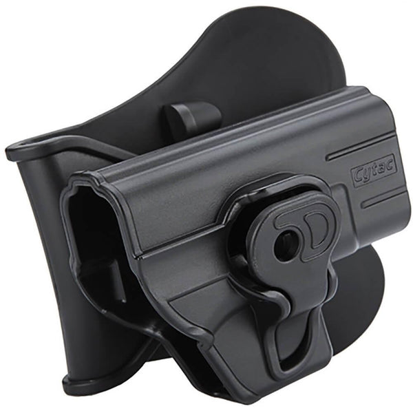 Coldre Destro Polímero Pistola Glock Slimline Clip Cytac CY-G42 - AVB do Brasil